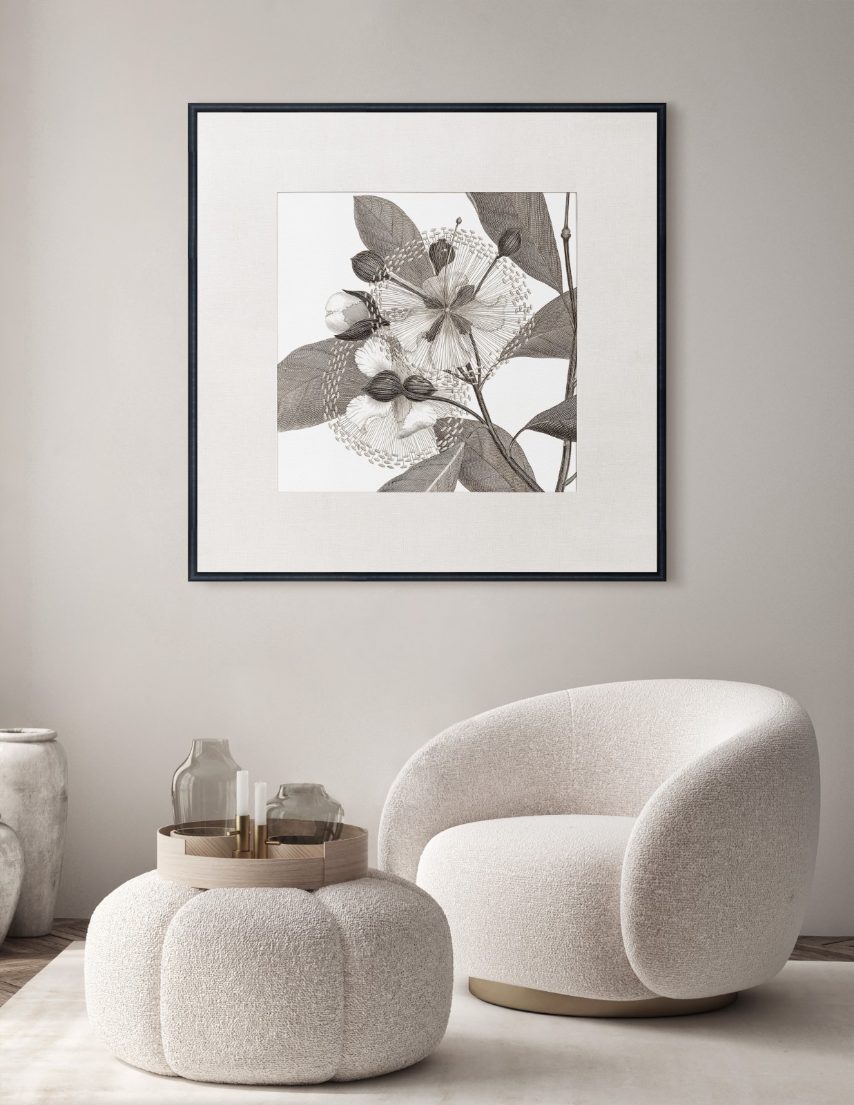 Parkinson's Engraving II - roomset